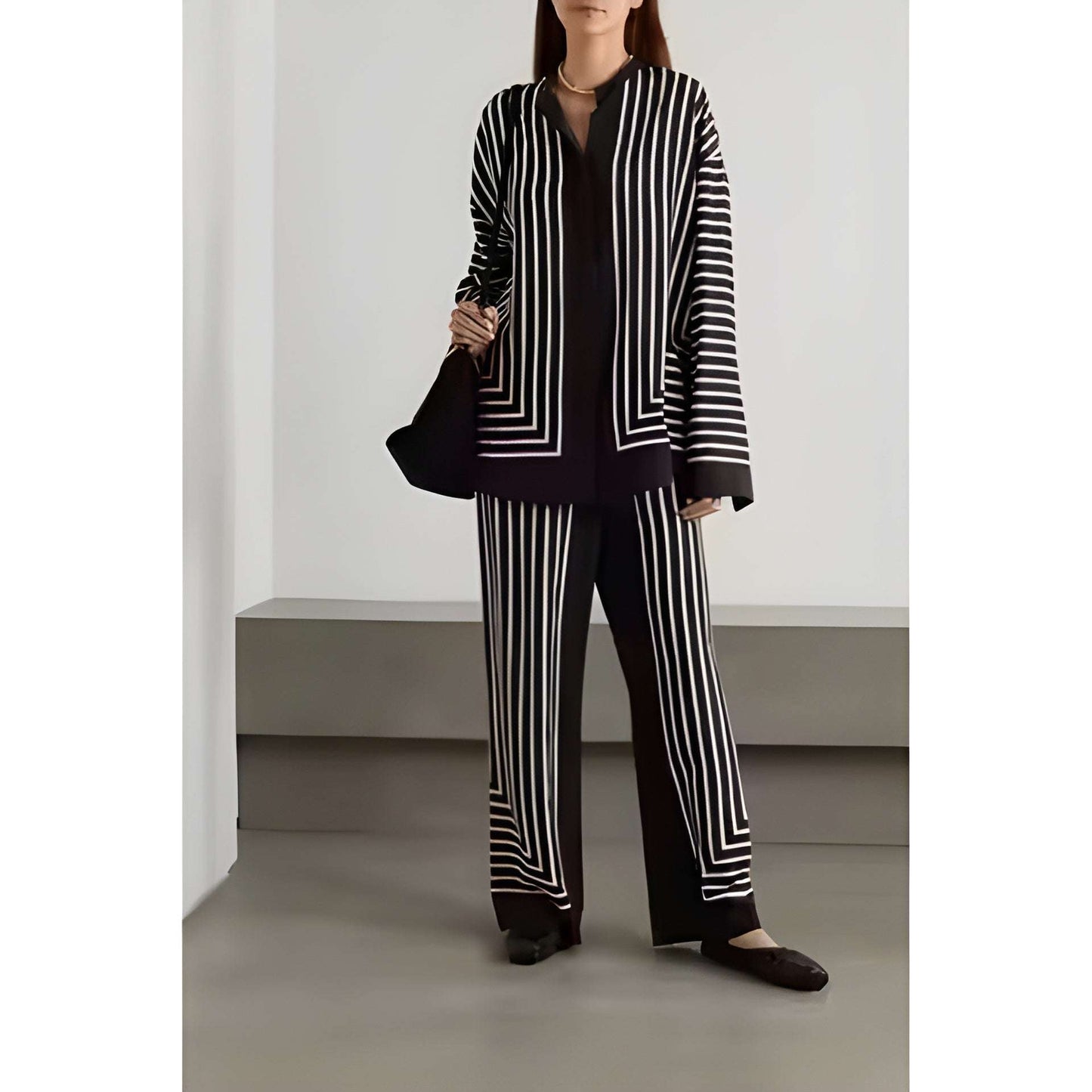 Buy 1 Get 1 Free - Chic Casual Floral Print Coord Two-Piece Set with Pants | Western Style Cotton Summer Suit 76389 (40% Off Super Summer Sale!