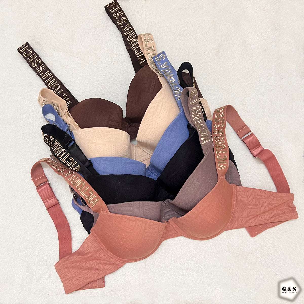 New Style Pack Of 2 Single Padded Wired Pushup Bras