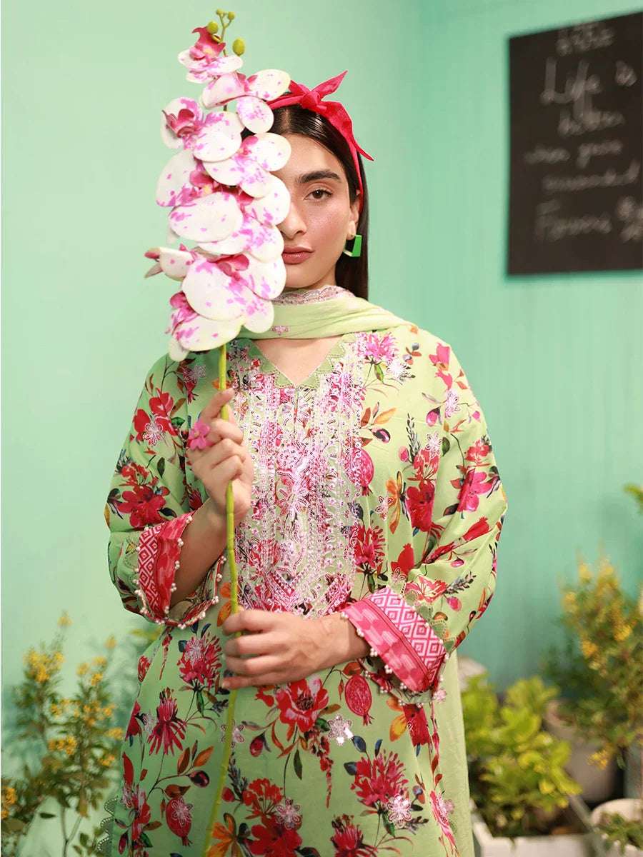 1 & Get 1 Free - VIVAD - LUXURY LAWN EMBROIDERED SUIT