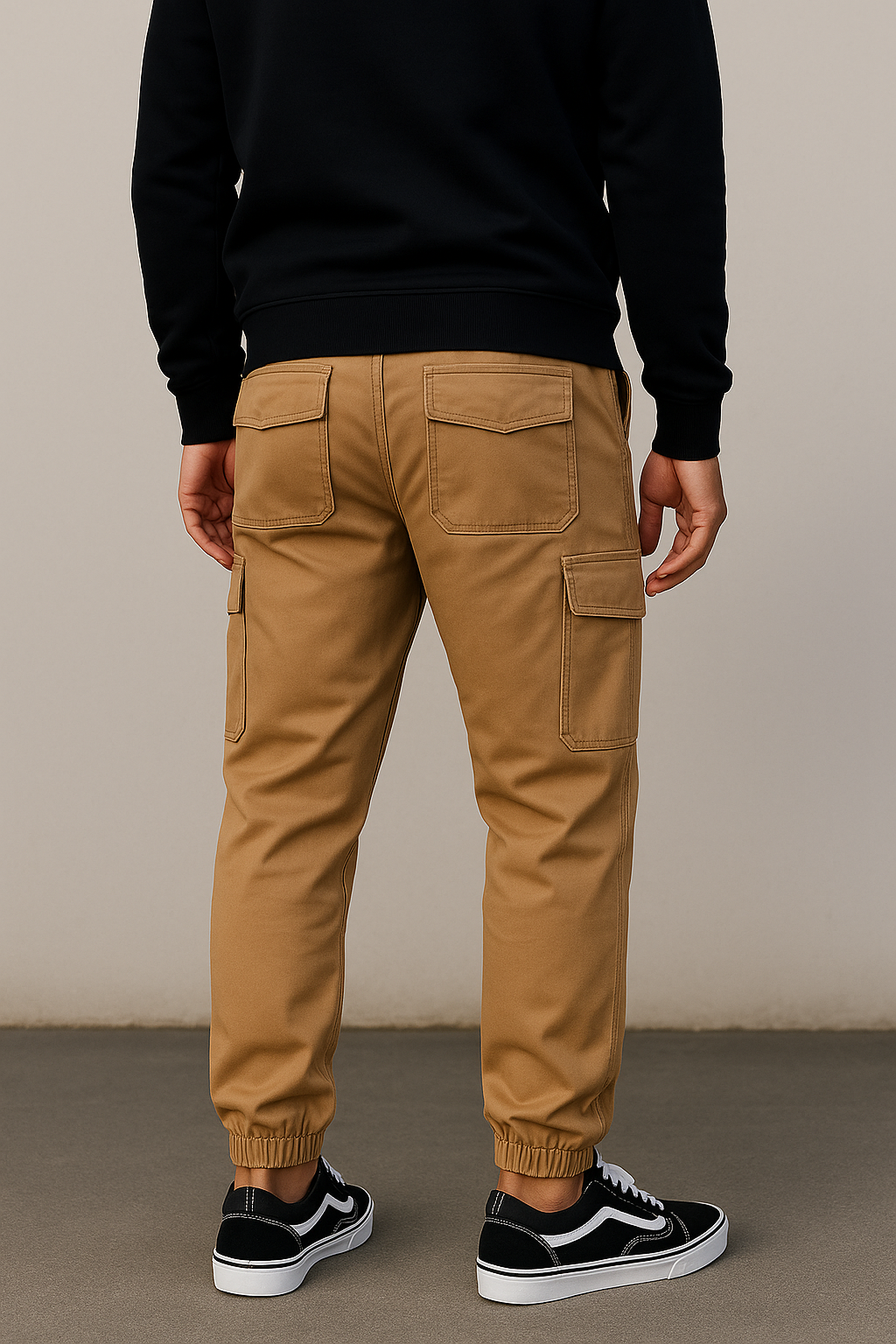 Men's New Cotton Flap Four Pocket Cargo Pant / Trouser.