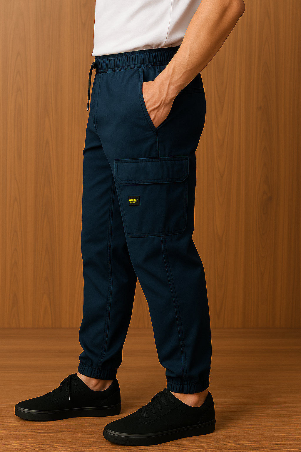 Men's New Cotton Flap Four Pocket Cargo Pant / Trouser.