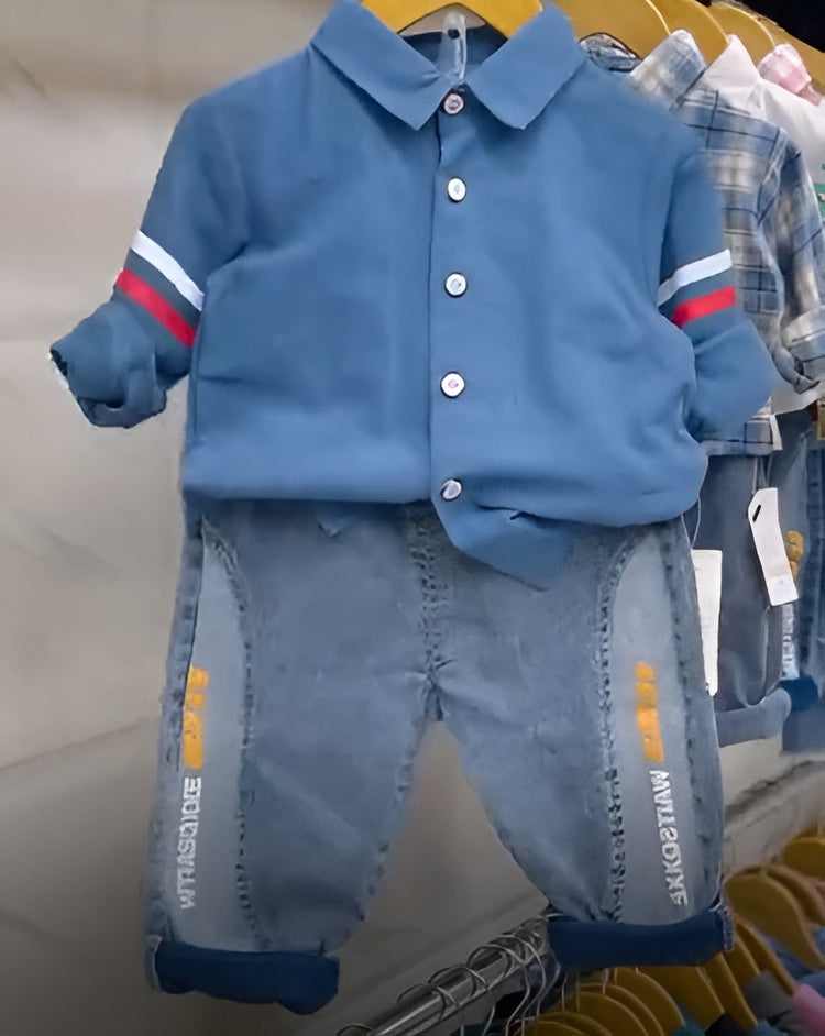 Kids Summer Suit Set (Pack of 6) – Stylish & Breathable Shirts & Shorts for Boys | Sizes 16-32 | 40% OFF – Limited Time