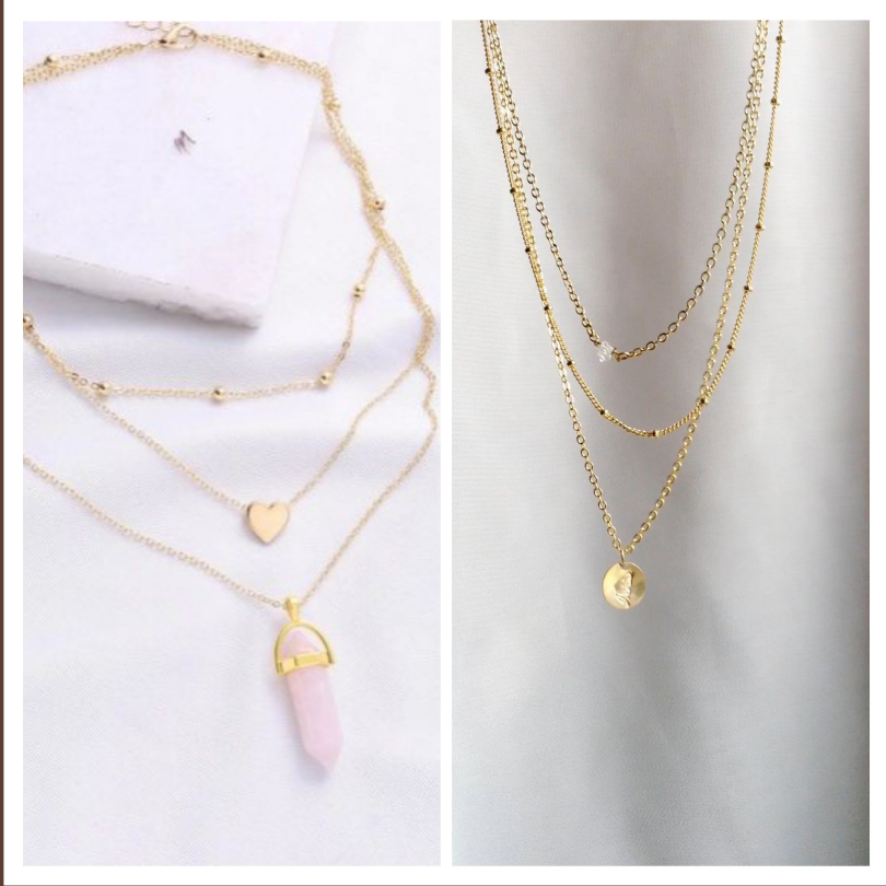 Stylish Layered Necklace Set β Buy 1 Get 1 Free | Stock Clearance Offer Deal87661