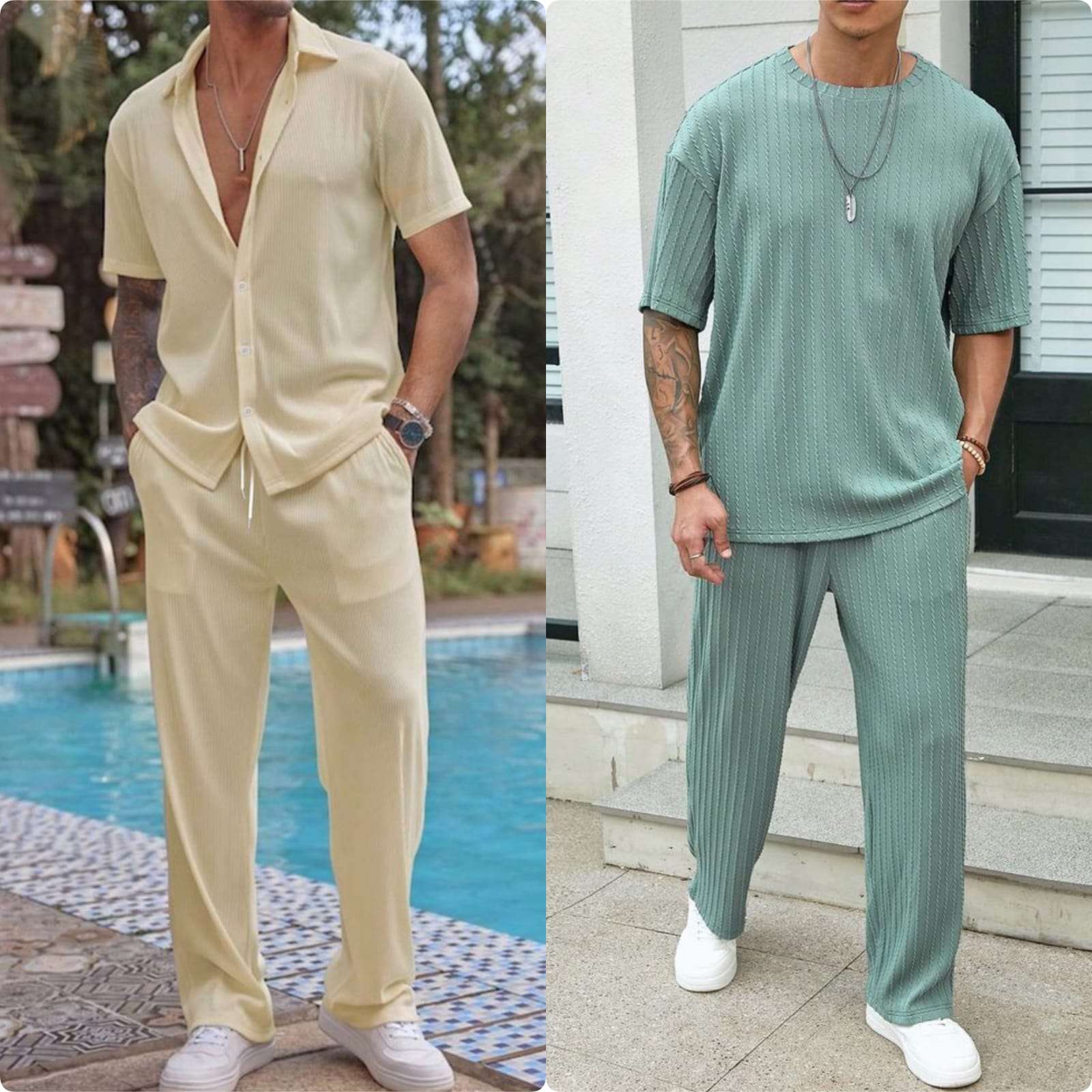 Pack of 2 Men's Summer Suit For Men l Upto 50% Off Summer Sale l Article142