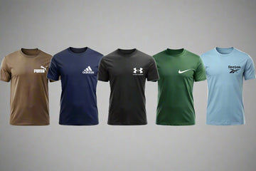 Pack of 5 Printed Dri-Fit T Shirt