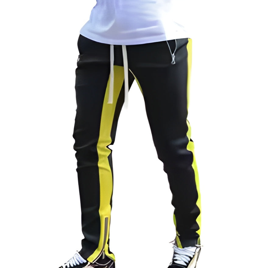 Pack of 5 Men's Athletic Trainning Joggers Casual Loose Fit Sweatpants Spring Fall Fleece Lined Pants Elastic Waist Drawstring Trousers