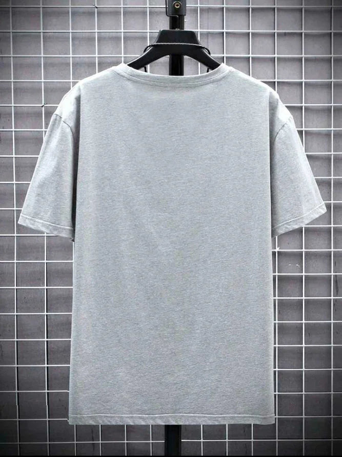 Men's Basic Solid Color T-Shirts.