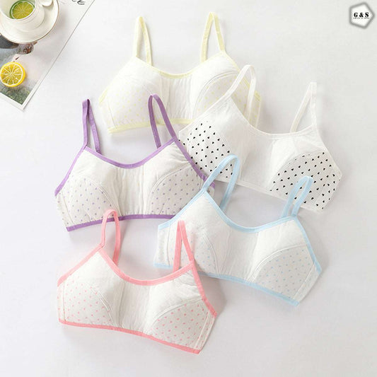 Teenagers Zero Size Pack Of 3 Back Hook Design Bralette