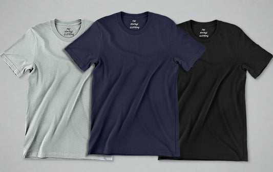 Pack of 3 plain Half sleeves T-Shirt