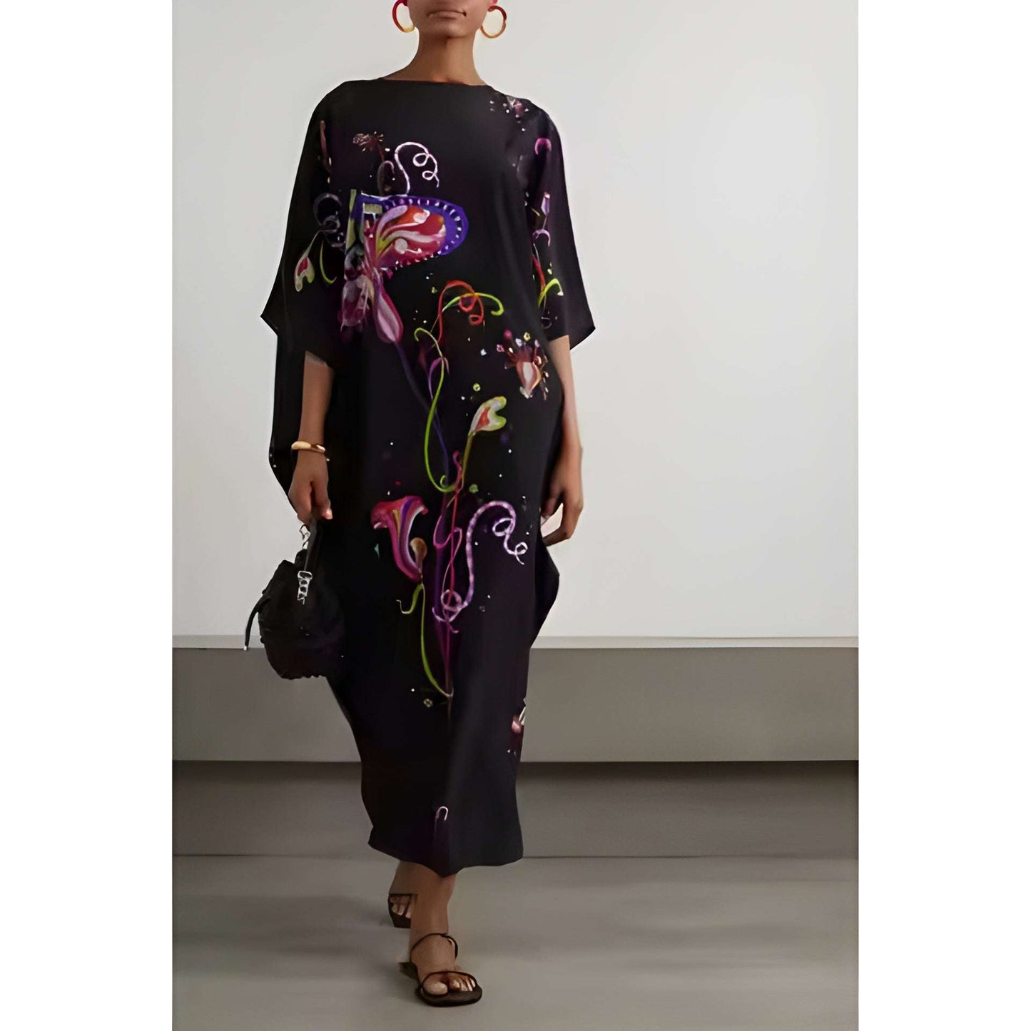 Buy 1 Get 1 Free - Chic Casual Floral Print Coord Two-Piece Set with Pants | Western Style Cotton Summer Suit 76396 (40% Off Super Summer Sale!