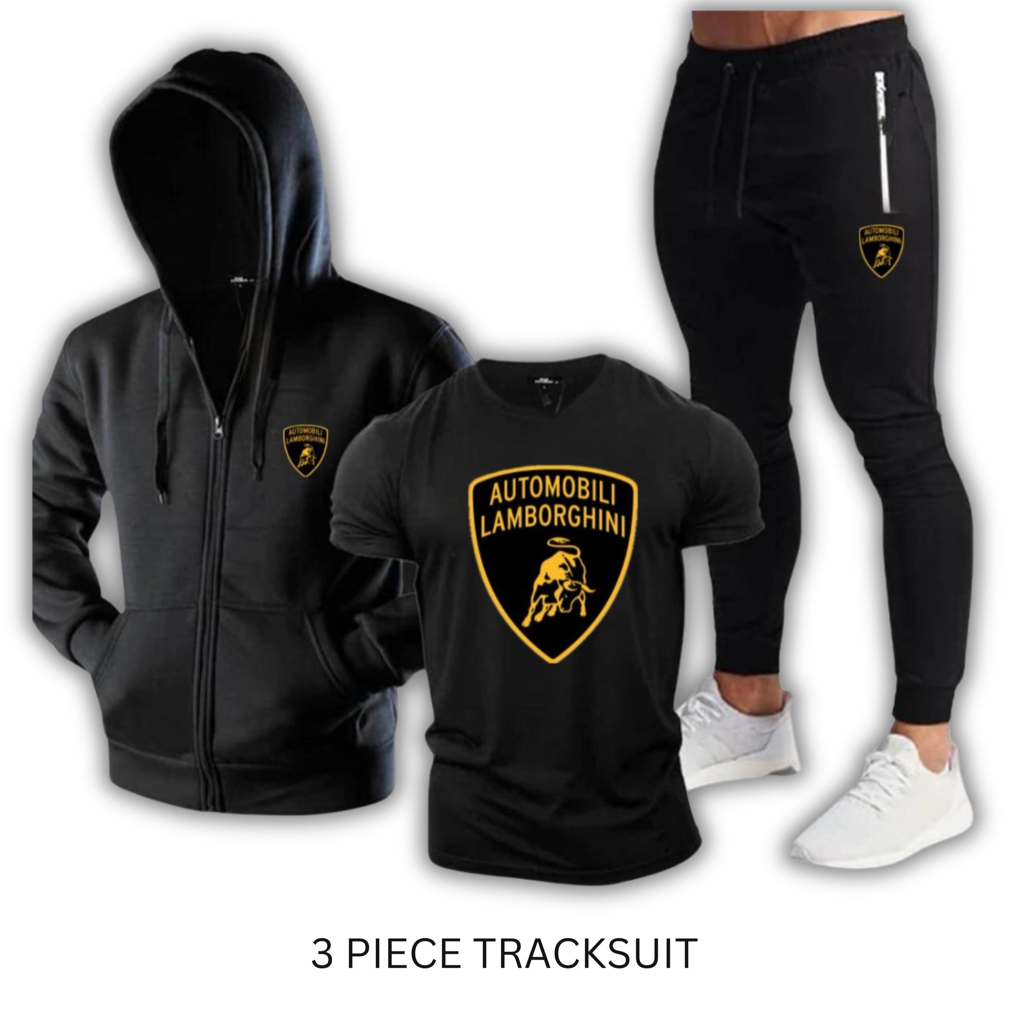 3 Piece Digital Printed Winter Tracksuit