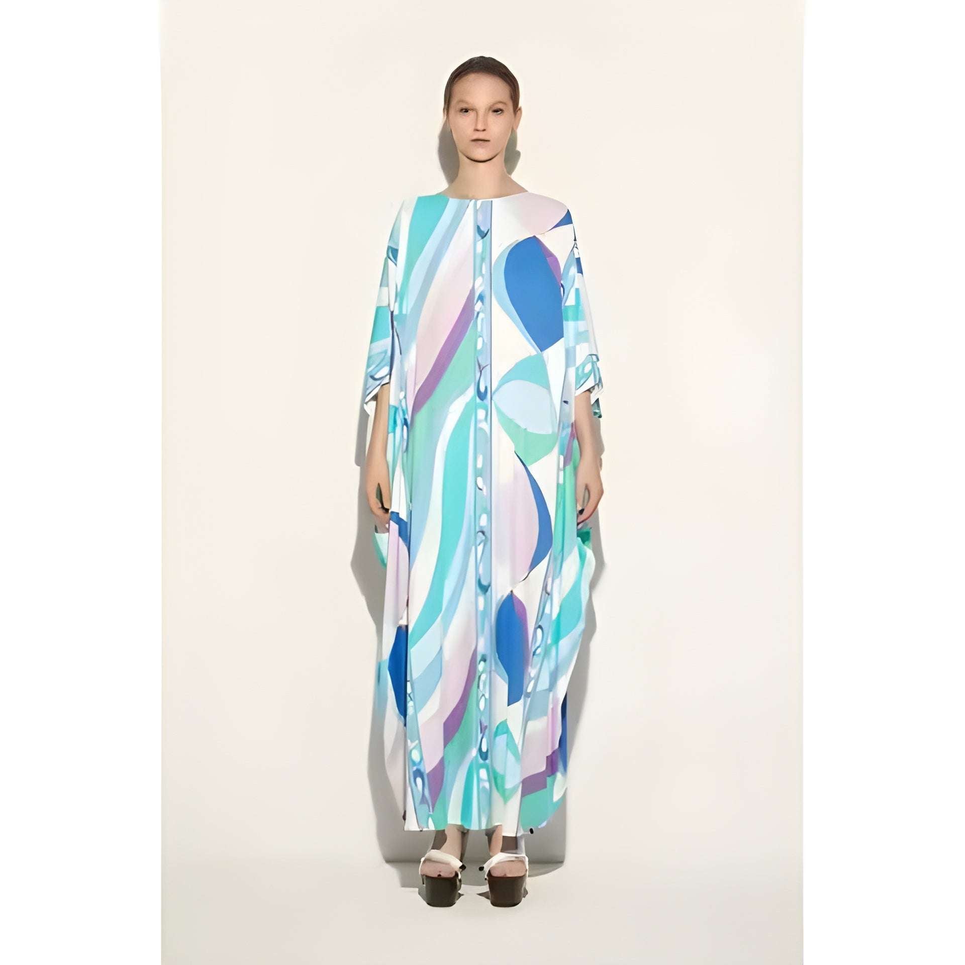 Buy 1 Get 1 Free - Chic Casual Floral Print Coord Two-Piece Set with Pants | Western Style Cotton Summer Suit 76383 (40% Off Super Summer Sale!
