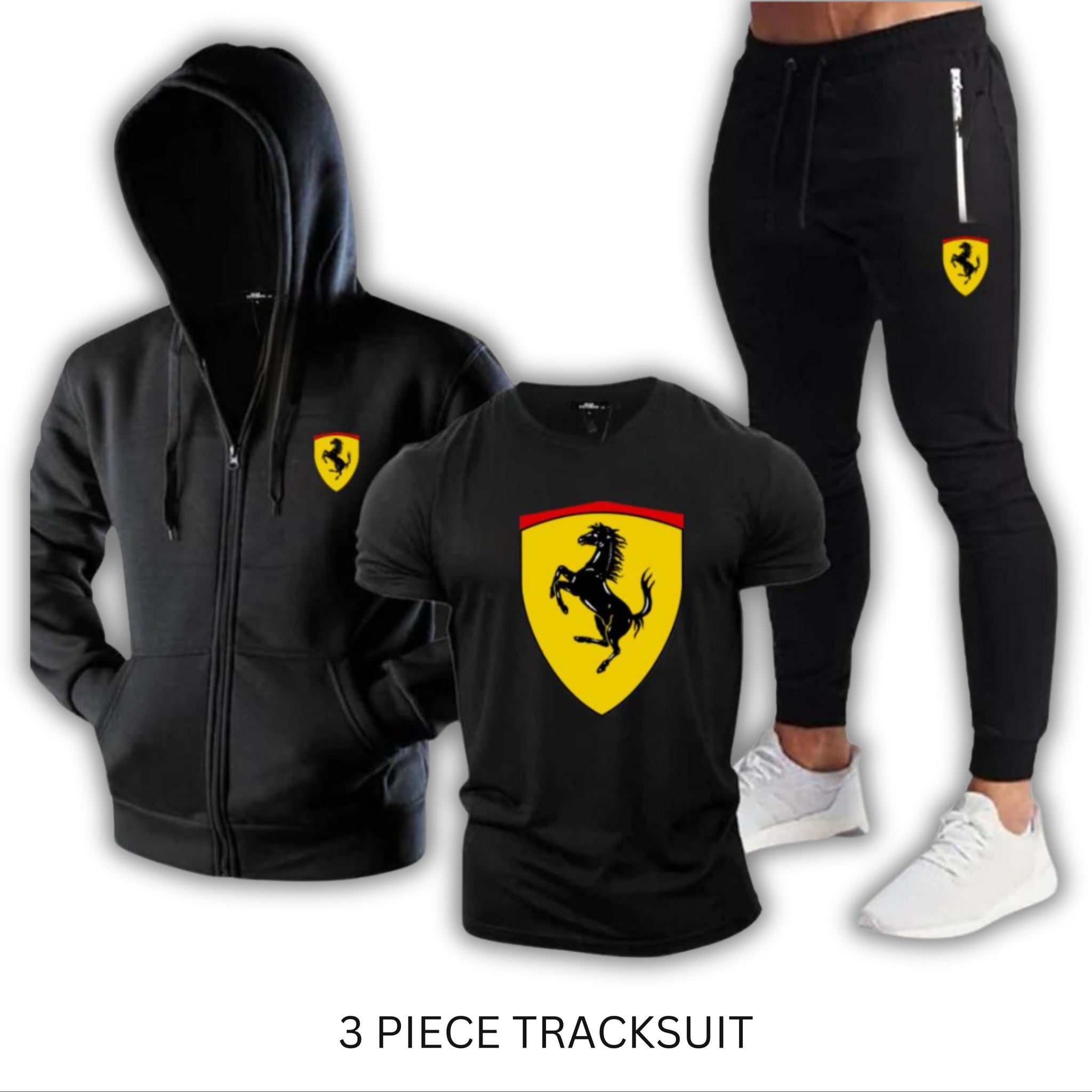 3 Piece Digital Printed Winter Tracksuit