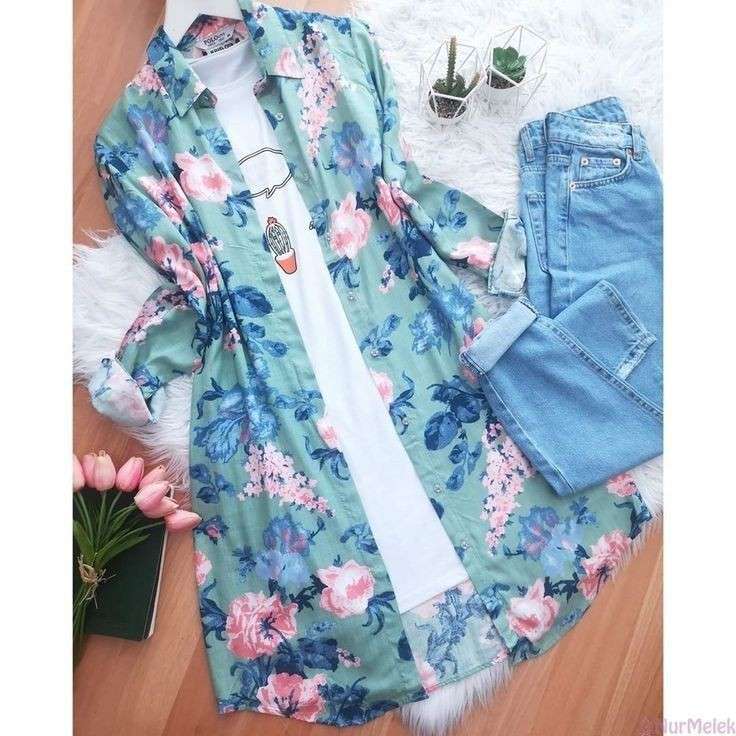 Chic Pack of 2 Women's Casual Summer Suit Set – Premium Stitched Kurti & Trousers | 50% Off Summer Sale | Item No. 986501