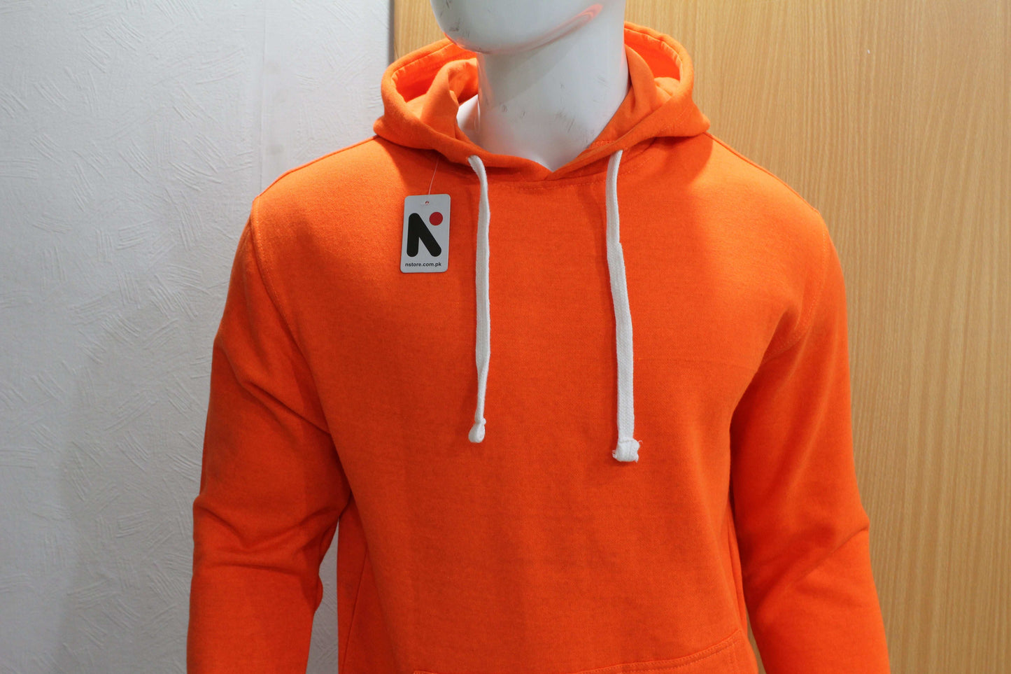 Solid Color Unisex Pullover Hoodie