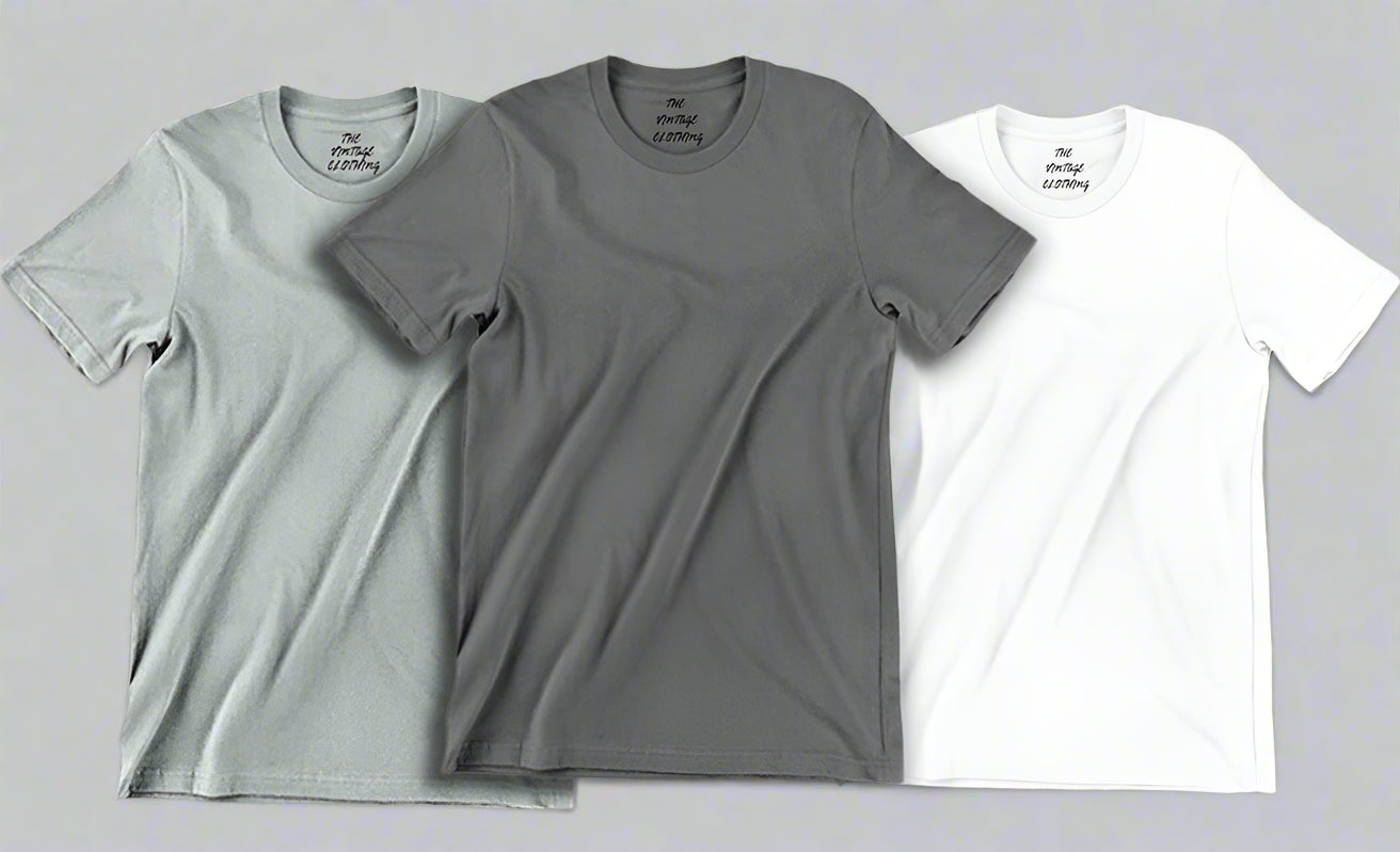 Pack of 3 plain Half sleeves T-Shirt