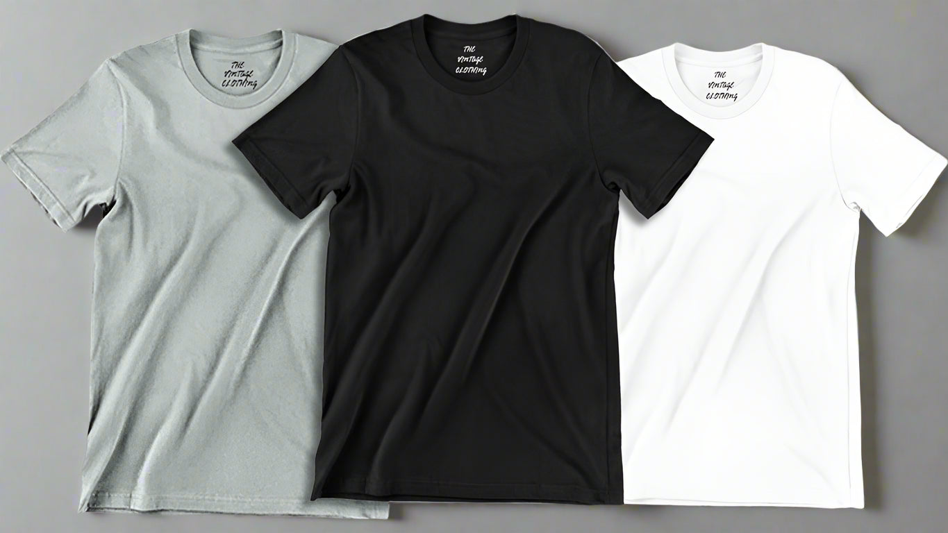 pack of 3 plain Half sleeves T-Shirt