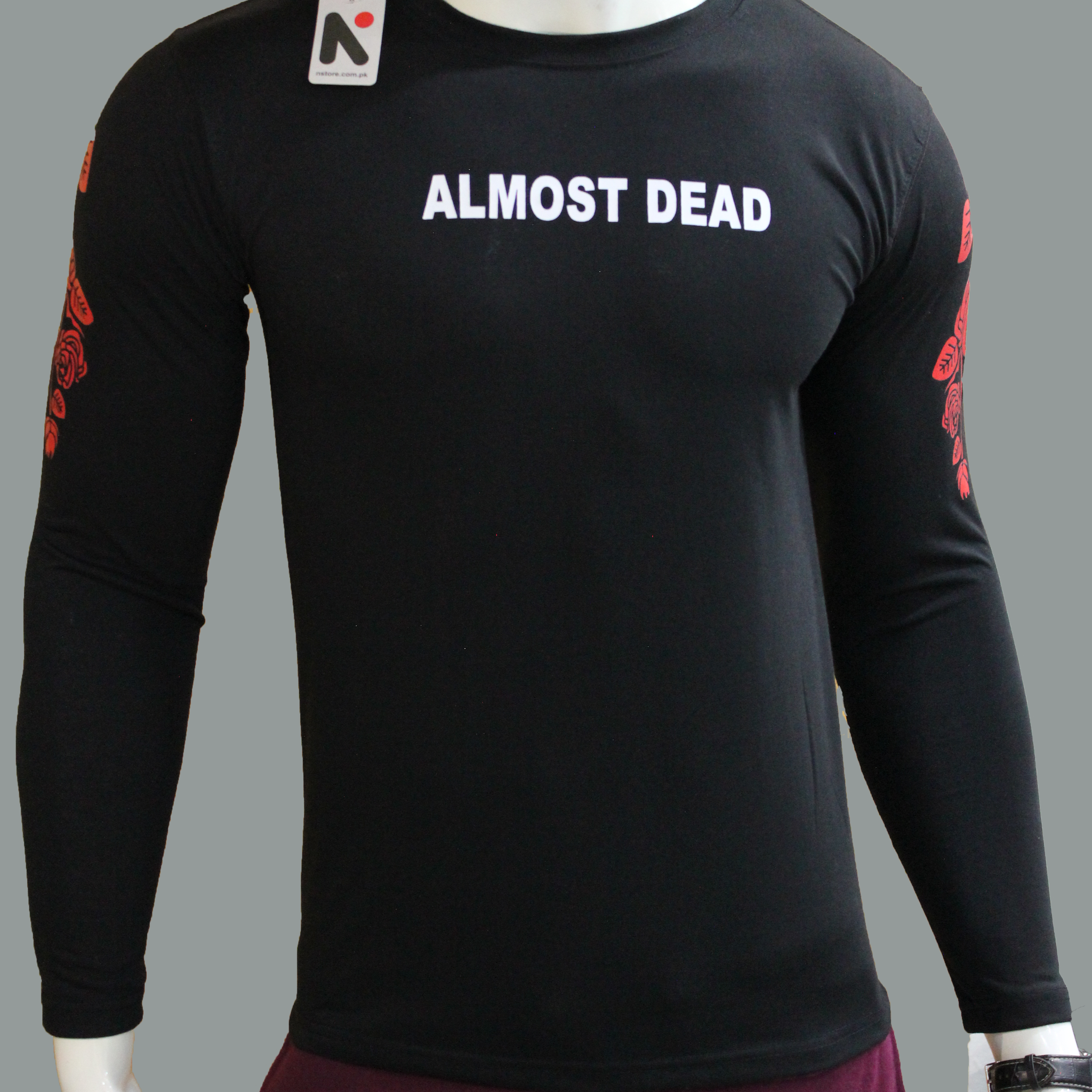 Men's Printed Long Sleeve T-Shirt
