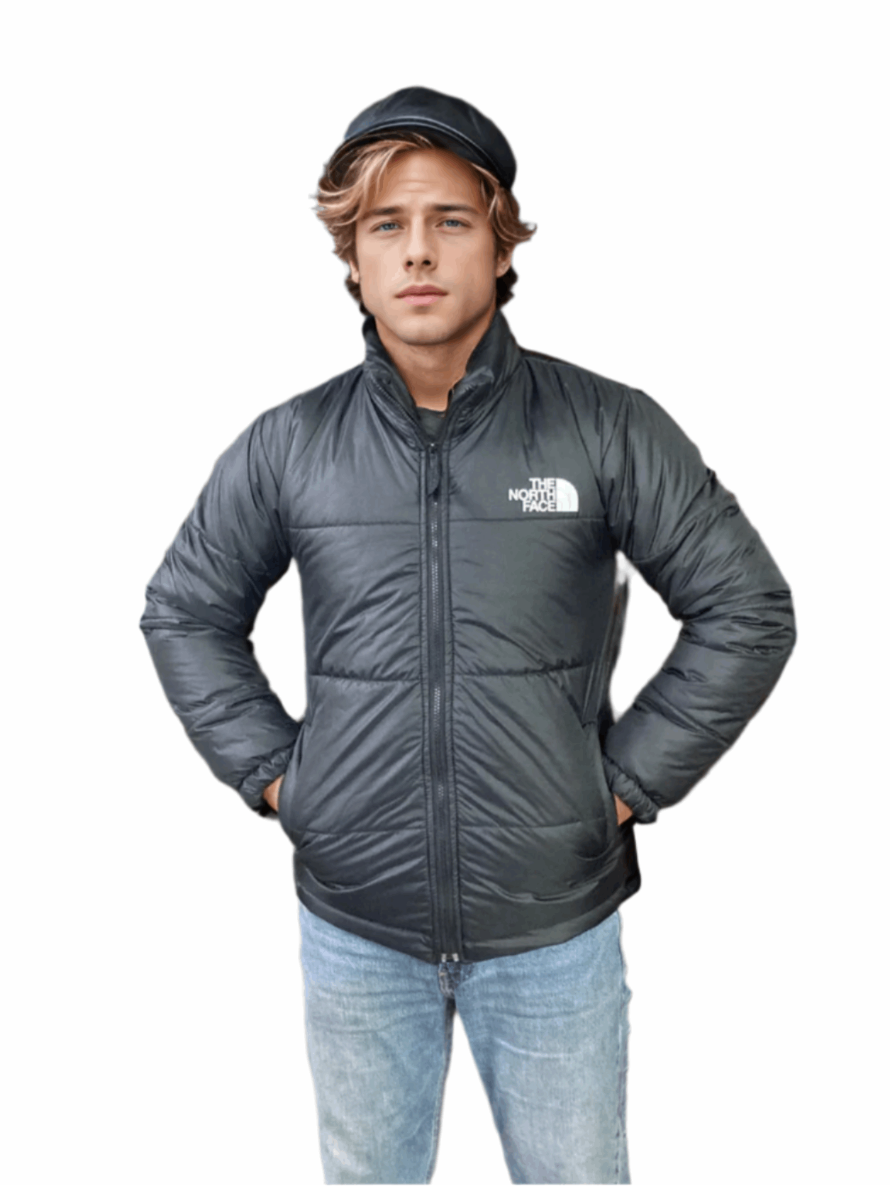 The North Face Printed Unisex Puffer Jacket.