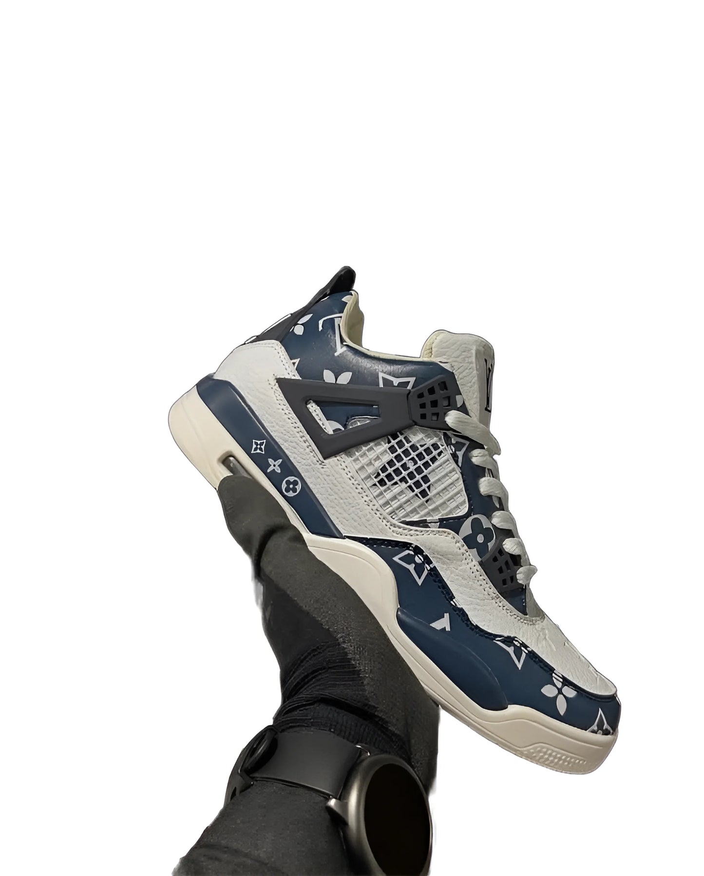 AIR JORDAN 4 - LV -  Blue White