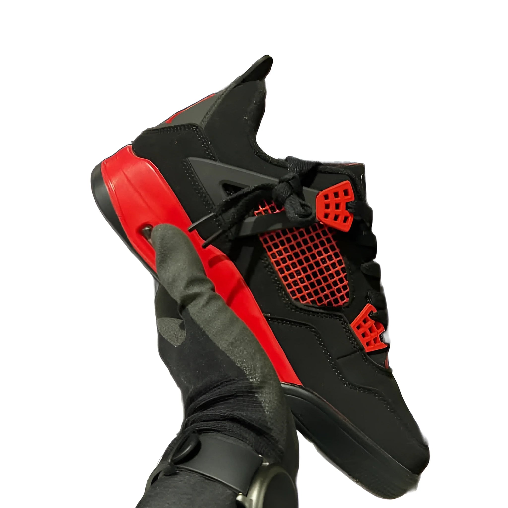 AIR JORDAN 4 - Retro - White with Red