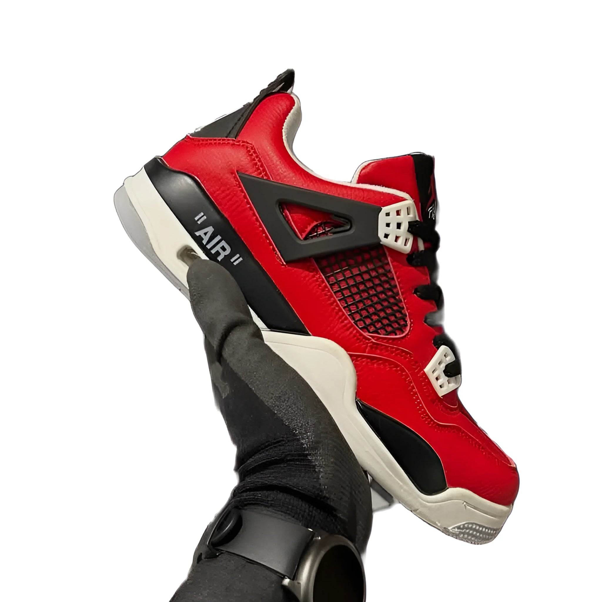 AIR JORDAN 4 - Retro - Red with White