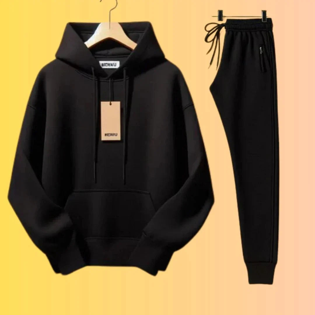 Fleece Hoodie with Trouser Set For Women’s