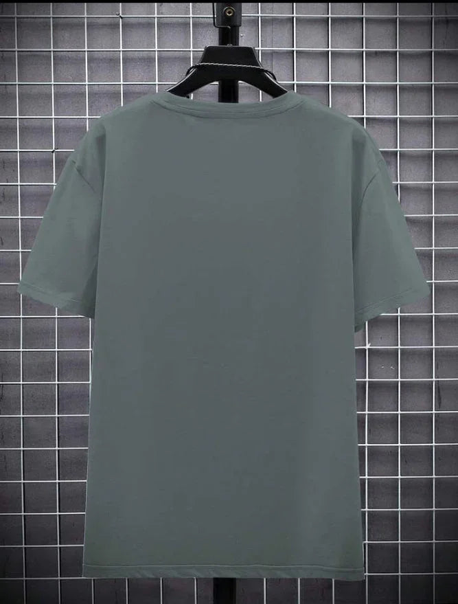 Men's Basic Solid Color T-Shirts.