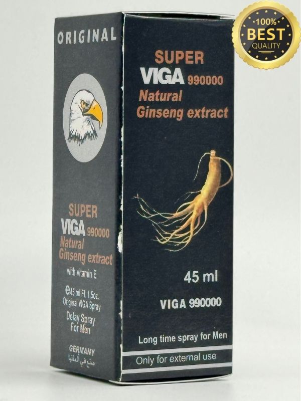 Super Viga 990000 Delay Spray - Ginseng with Vitamin E